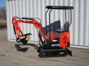 lot 160 image: AGT Industrial WH12R Mini Excavator
