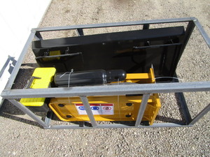 lot 23 image: AGT Industrial Skid Steer SSHH680 Concrete BreakerJack Hammer