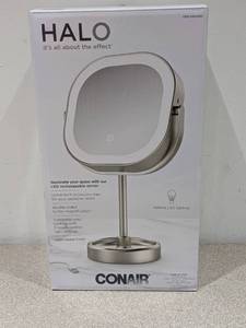 lot 52 image: NEW CONAIR HALO VANITY MIRROR