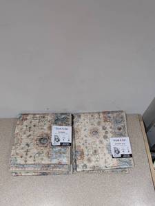 lot 76 image: 2 NEW WYATT & ASH DALILEH ACCENT RUGS