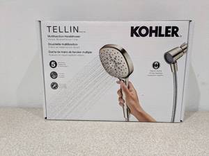 lot 97 image: KOHLER TELLIN MULTIFUNCTION HEAD SHOWER