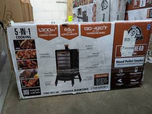 NEW PIT BOSS COPPERHEAD 5-IN-1 WOOD PELLET GRILL & SMOKER