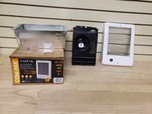 lot 70 image: Cadet Fan Forced Heater 120V new in box