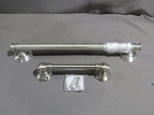 3 Piece Lot of Moen Banbury Chrome Grab Bars