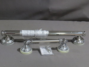 lot 42-43 image: 2 Piece Lot of Moen Banbury Chrome Grab Bars