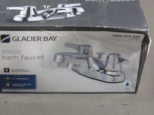 lot 30-65 image: Glacier Bay Aragon Chrome Bath Faucet - HD67090W-6B01