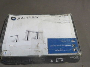 lot 21-69 image: Glacier Bay Chianti Chrome Bath Faucet - FW0AC000CP