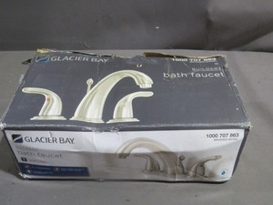 lot 41-81 image: Glacier Bay Builders Brushed Nickel Bath Faucet - HD67364W-6B04