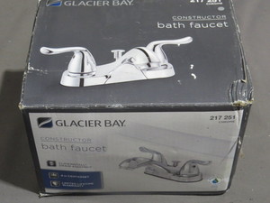 lot 49-85 image: Glacier Bay Constructor Chrome Bath Faucet - F5121054CP
