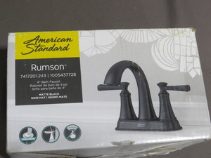 American Standard Rumson Matte Black Bath Faucet - 7417201.243