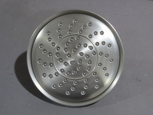 lot 34-103 image: Brecklyn 1-Spray 9  Single Wall Mount Fixed Shower Head - Spot Resist Br Nickel - 21920SRN