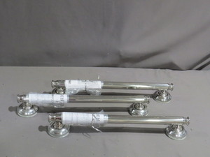 lot 59-41 image: 3 Piece Lot of Moen Banbury Chrome Grab Bars