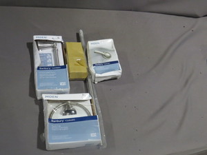 4 Piece Banbury Brushed Nickel Bathroom Accessories