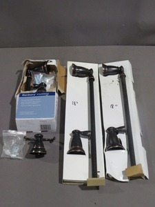 lot 14 image: 4  Piece Banbury Bronze Bathroom Accessories
