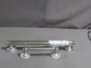 lot 44 image: 2 Piece Lot of Moen Banbury Chrome Grab Bars