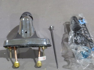 lot 66 image: Glacier Bay Aragon Chrome Bath Faucet - HD67211W-6A01