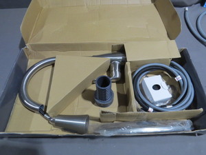 lot 72 image: Glacier Bay Mckenna Stainless Pull Down Kitchen Faucet - HD67726W-1208D2
