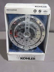 lot 96 image: Kohler Recharge 9 Chrome Multifunction Showerhead