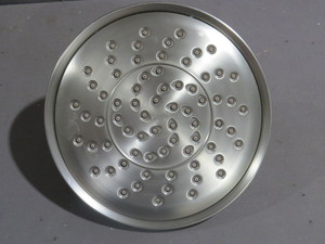 lot 104 image: Brecklyn 1-Spray 9  Single Wall Mount Fixed Shower Head - Spot Resist Br Nickel - 21920SRN