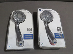 lot 106 image: 2 Piece Lot of Glacier Bay Chrome Handheld Shower - 8466000HC