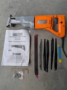 lot 14 image: Chicago Electric Reciprocating Saw