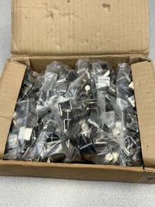 lot 17 image: One Gross Merco Brass Screws Compressors Extra Heavy Nickel Plated