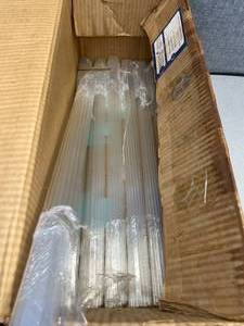 lot 41 image: Assorted Box of Skinny Glass Tubing Approx 2 Feet