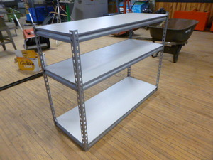 lot 21 image: 3 Tier Shelving
