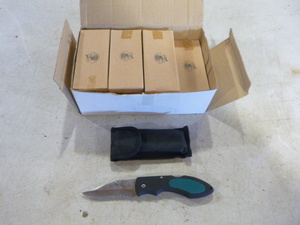 lot 66 image: 12 Northern American Hunting Folding Pocket Knives in Cases