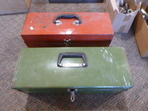 lot 70 image: 2 Metal Toolboxes