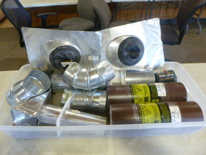 lot 74 image: Flashing and Pipe