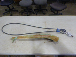lot 85 image: Vintage Bicycle Chain Guard and Lock
