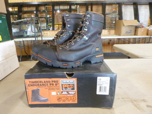 lot 108 image: Mens Timberland Pro Endurance PR 8 Work Boots