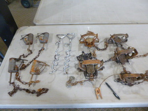 lot 118 image: 10 Animal Traps