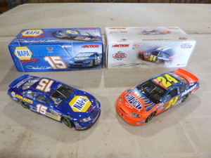 lot 127 image: 2 Action Die-Cast NASCAR Cars