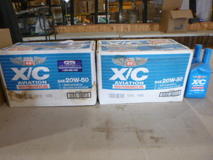 lot 133 image: 2 Cases of Phillips XC Aviation SAE20W-50 Oil