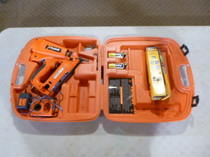 lot 187 image: Paslode Impulse Cordless 16 Gauge Angled Finish Nailer