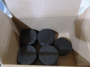 lot 207 image: 9 Hockey Pucks
