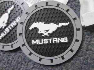 lot 13 image: 3- 2 pks Mustang Car Coasters...