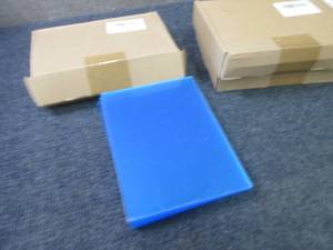 lot 55 image: 3- 10pc 5x7 Acrylic Sheet Pieces...