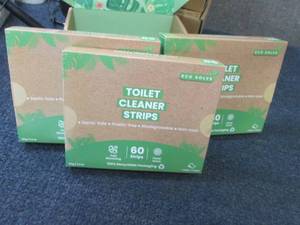 lot 57 image: Natural Toilet Bowl Cleaner Strips,...