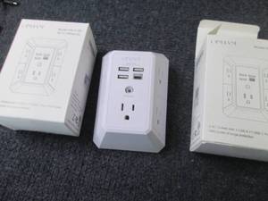 lot 59 image: 2- Wall Charger, Surge Protector, Q...
