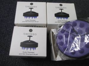 lot 83 image: 4 Scalp Massagers...