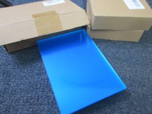 lot 87 image: 3- 10pc 5x7 Acrylic Sheet Pieces...