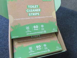 lot 95 image: Natural Toilet Bowl Cleaner Strips,...
