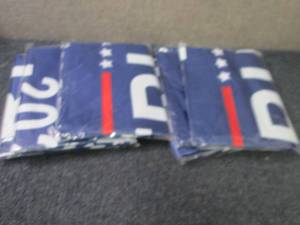 lot 99 image: 6- Trump 2024 Flags...