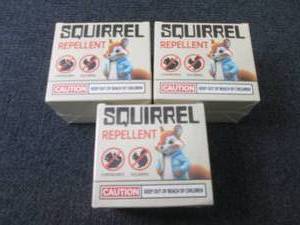 lot 109 image: 3 Squirrel Repellent...
