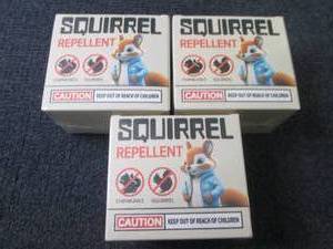 lot 125 image: 3 Squirrel Repellent...