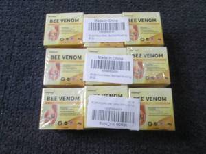lot 155 image: 3- 3pk Bee Venom...