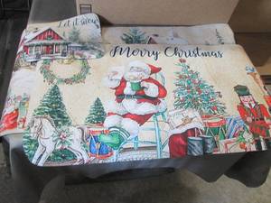 lot 159 image: 3 Holiday Mats...